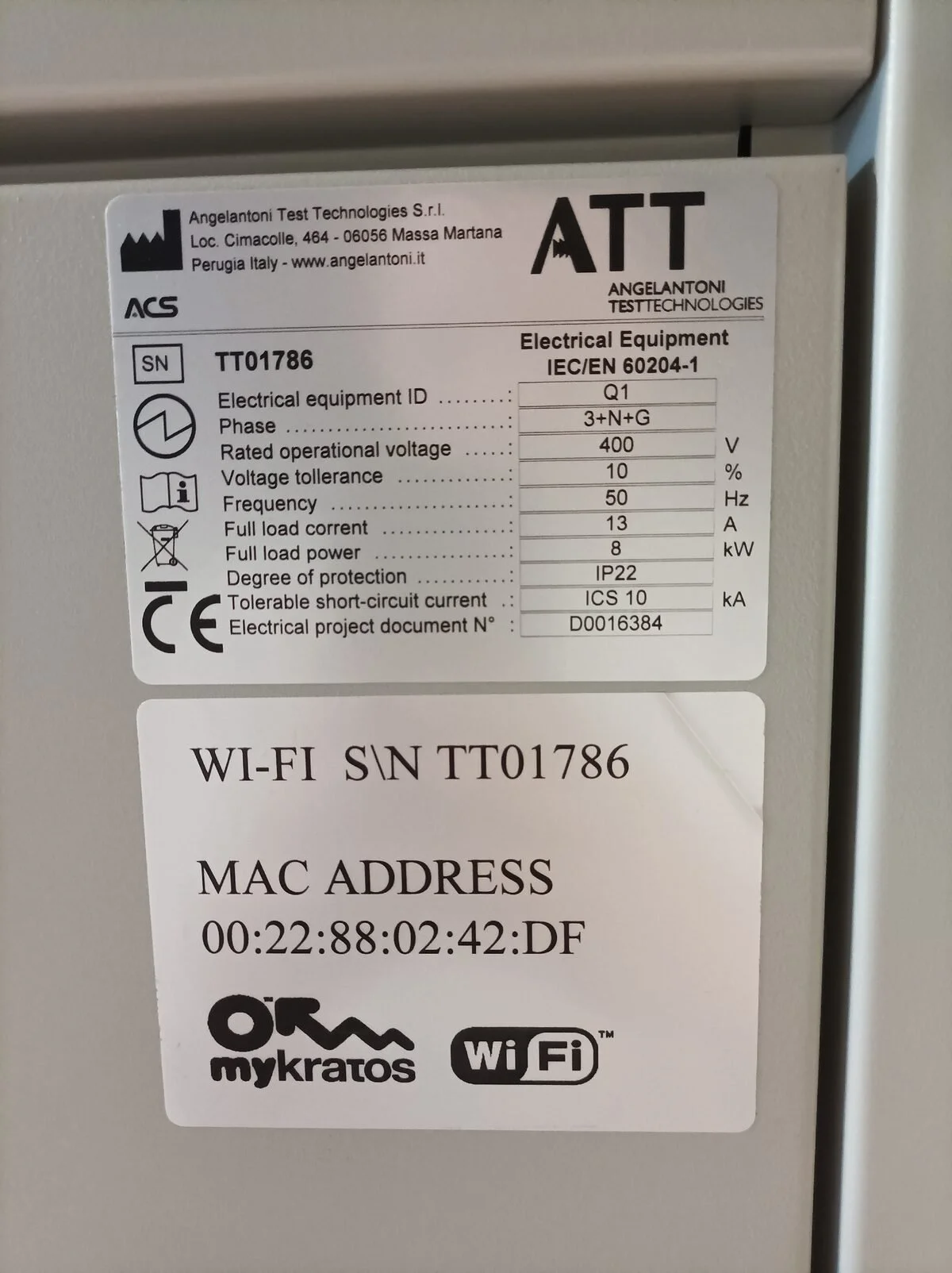 ATT DM340 TC, Temperature Test Chamber, -75°C / +180°C #