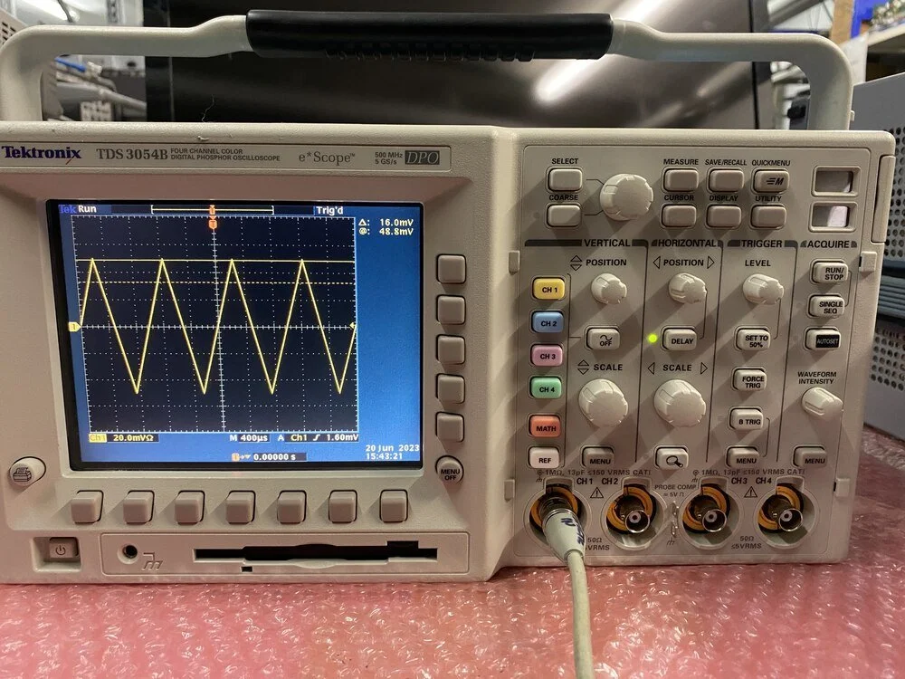 Tektronix TDS3054B, Digital Phosphor Oscilloscope, 500 MHz, 5 GS/s #
