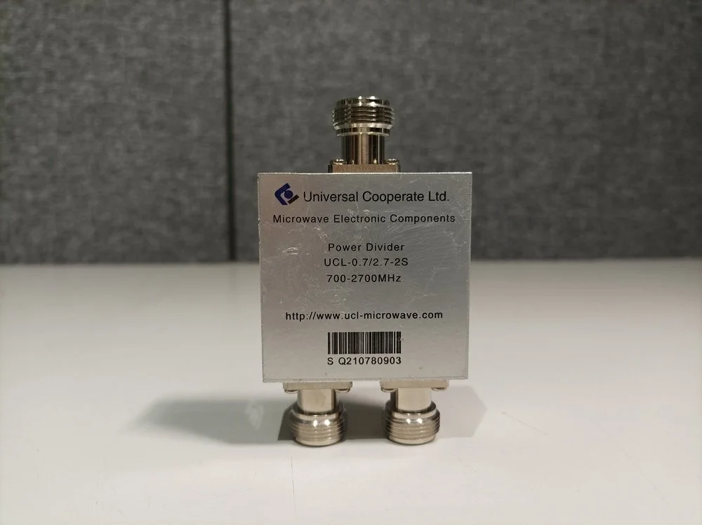 Universal Cooperate Ltd, UCL-0.7/2.7-2S,  2 way Power Divider 700-2700 MHz #