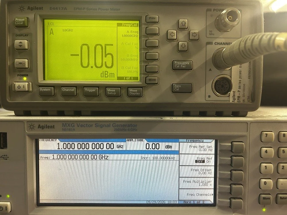 Agilent N5182A, MXG Vector Signal Generator, 250kHz -6GHz #