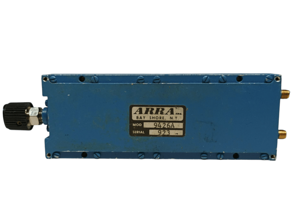 ARRA 9426A, Mechanical Phase Shifter, DC-18 GHz, <10 dB #