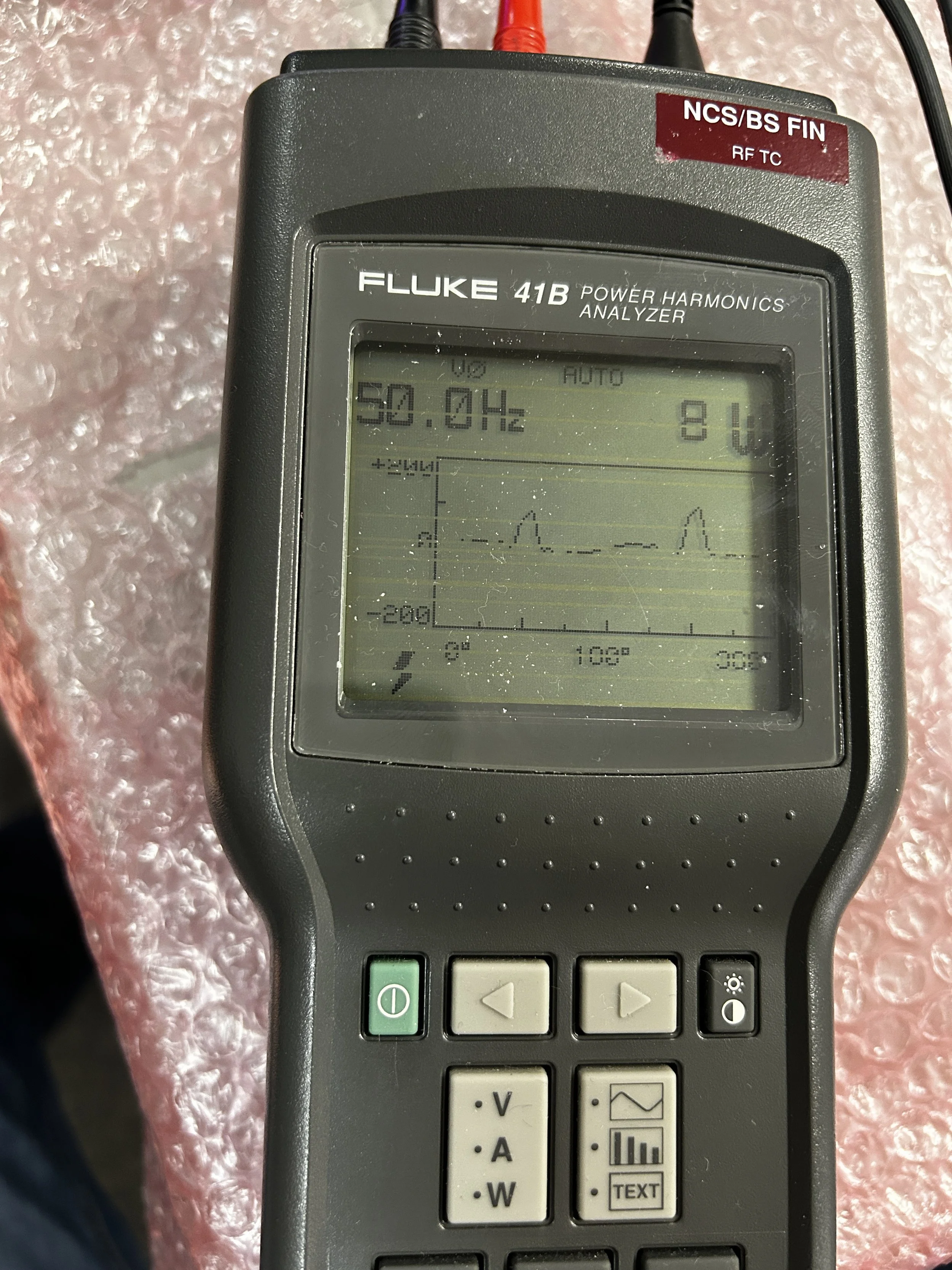 Fluke 41B, Power Harmonics Analyzer #