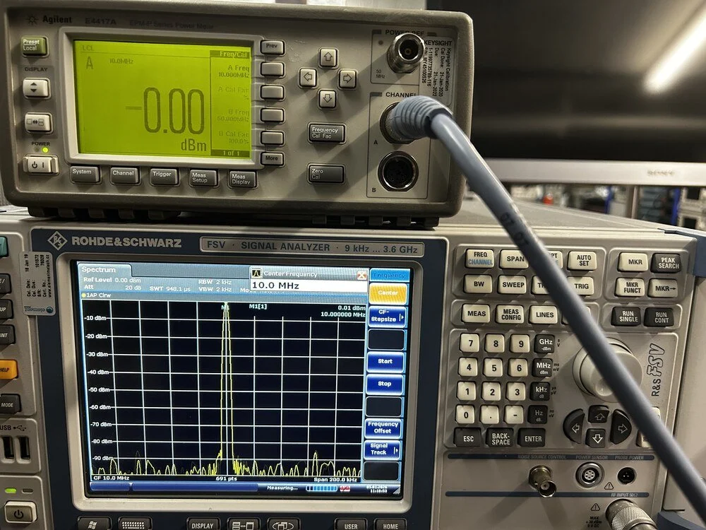 Rohde & Schwarz FSV3, Signal Analyzer, 10 Hz-3.6 GHz, OPT: B25, K10, K72 #