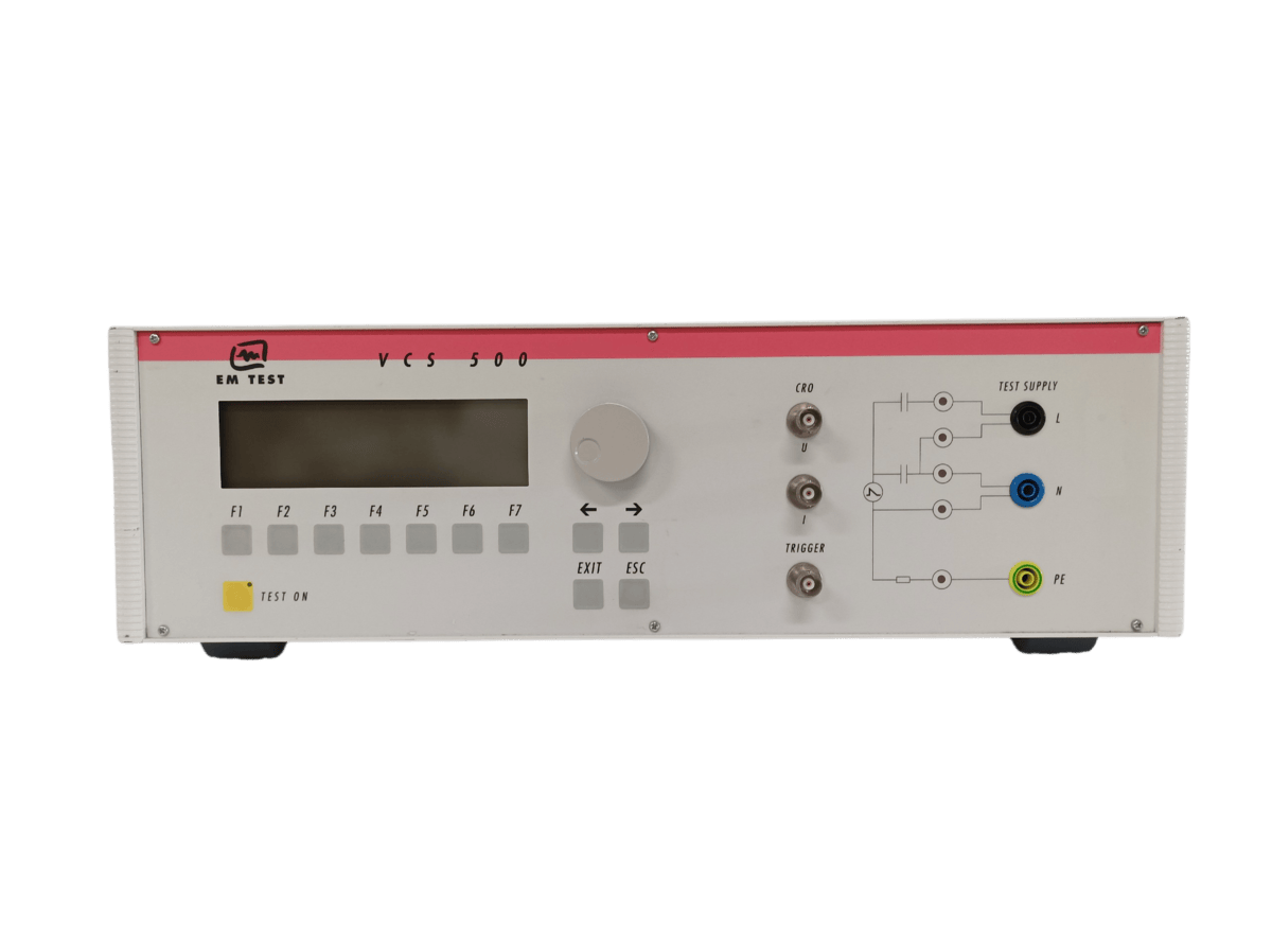 EM Test VCS 500, Surge Tester