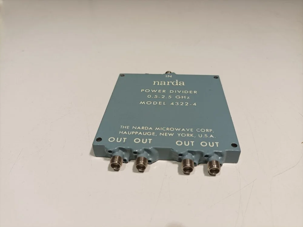 Narda 4422-4, 4-Way Power Divider, 0.5 - 2,5 GHz #