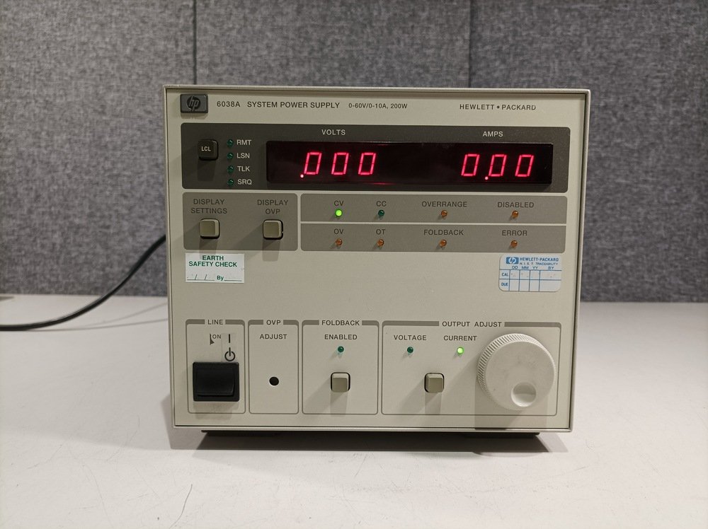 HP 6038A System Power Supply #