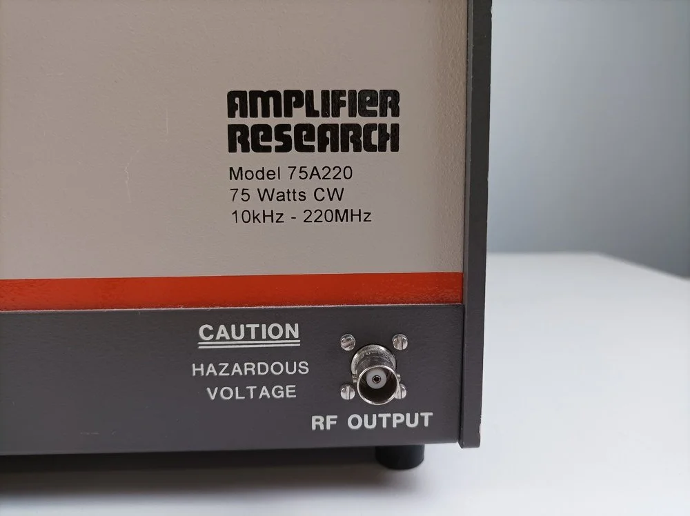 Amplifier Research 75A220 RF amplifier 10 kHz – 220 MHz, 75W #