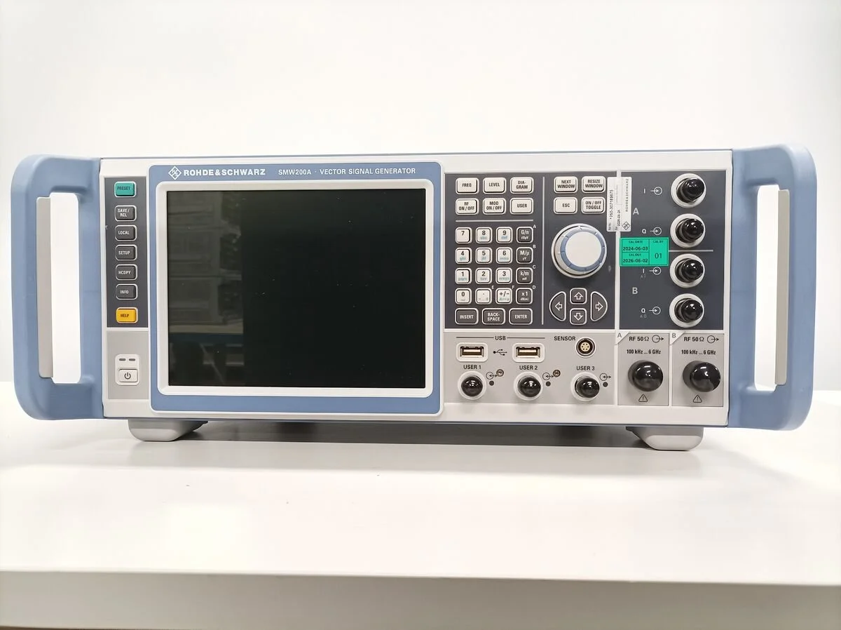 Rohde & Schwarz SMW200A, Vector Signal Generator, 2x6GHz OEM CAL 08/2026 #
