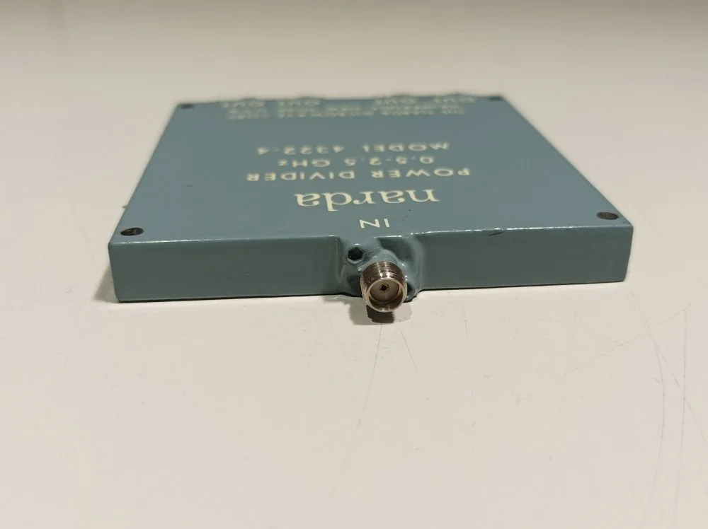 Narda 4422-4, 4-Way Power Divider, 0.5 - 2,5 GHz #