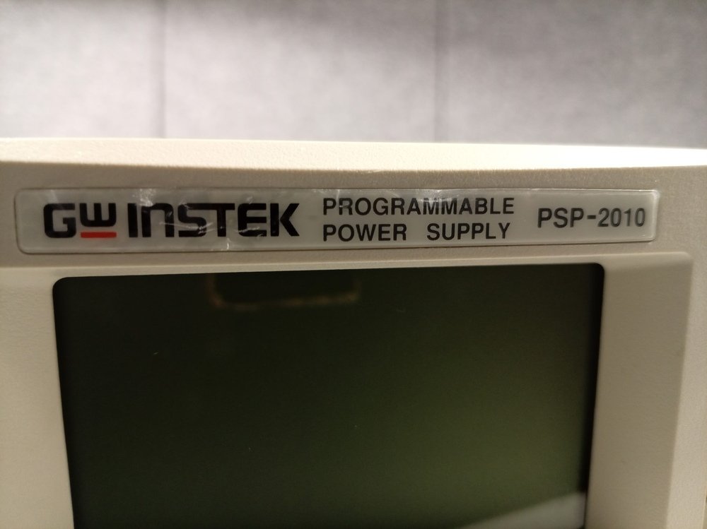 Gwinstek PSP-2010, Programmable DC Power Supply 50/60Hz, 290W, 420VA
