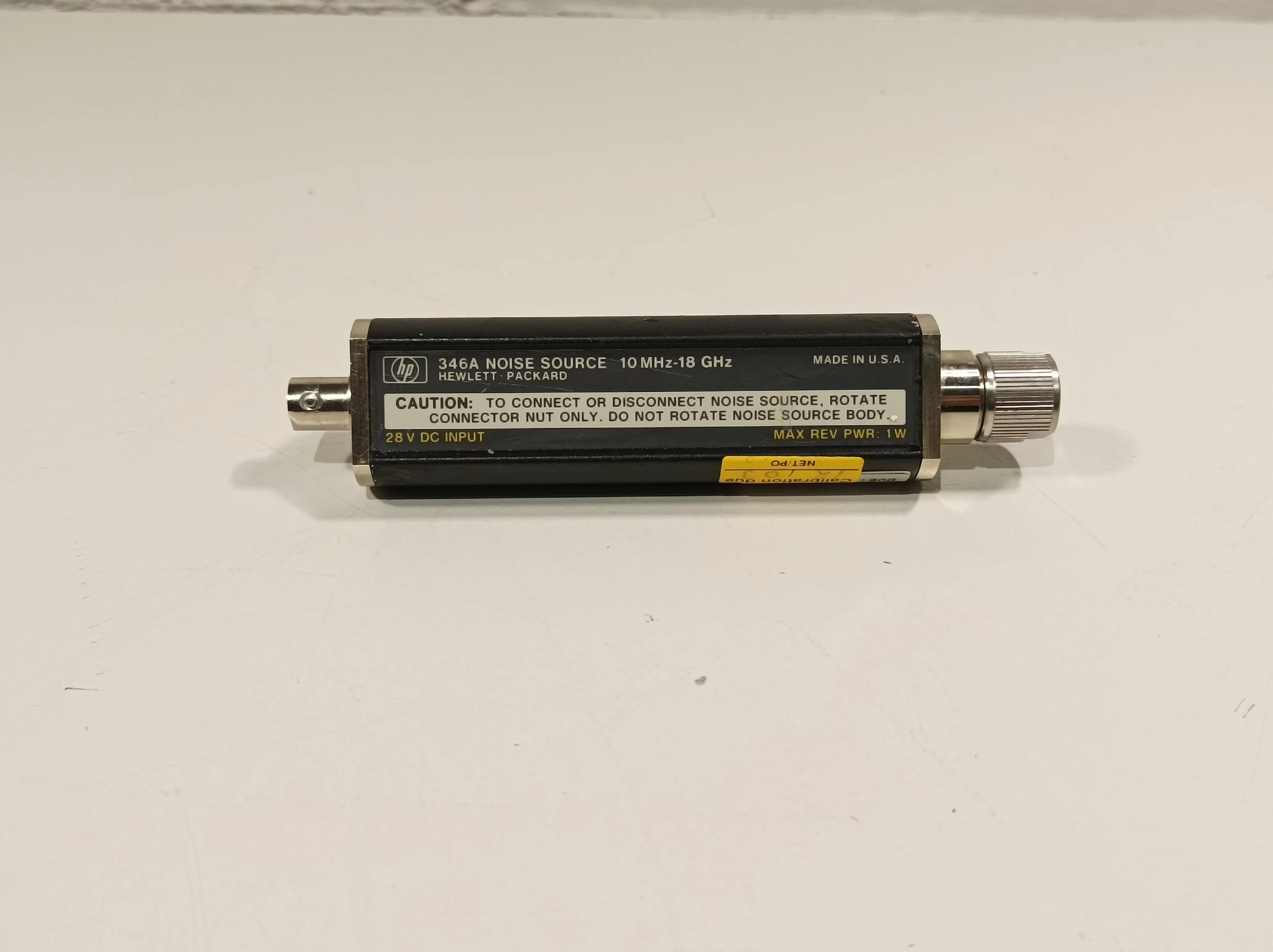 HEWLETT PACKARD 346A, Noise Source, 10 MHz-18 GHz, N (f) #