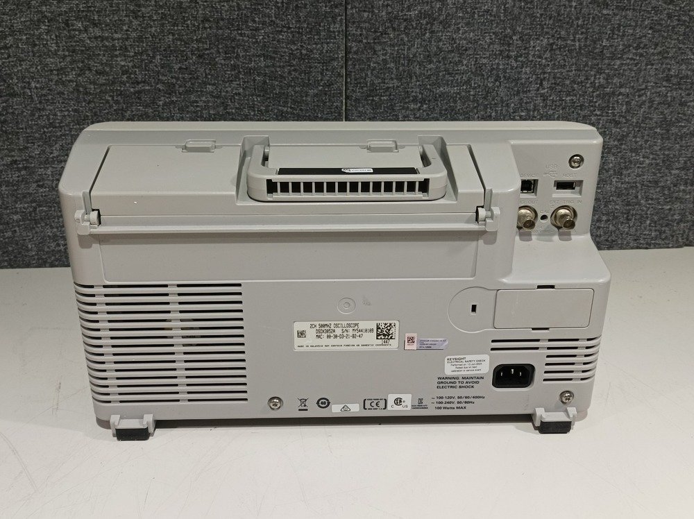 Keysight DSO-X 3052A Digital storage oscilloscope, 2Ch, 500MHz, 4GSa/s