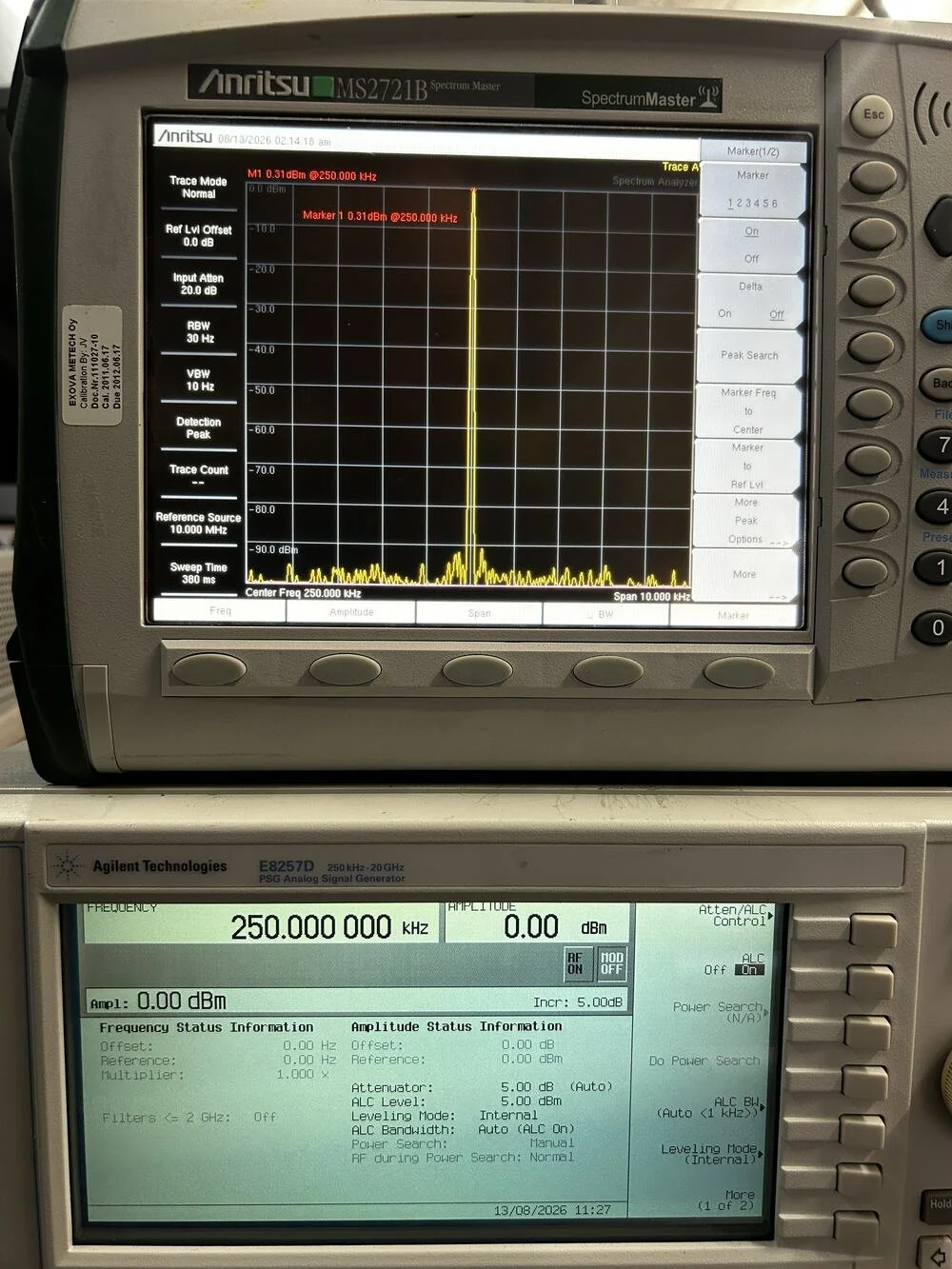 Anritsu MS2721B Spectrum Master #