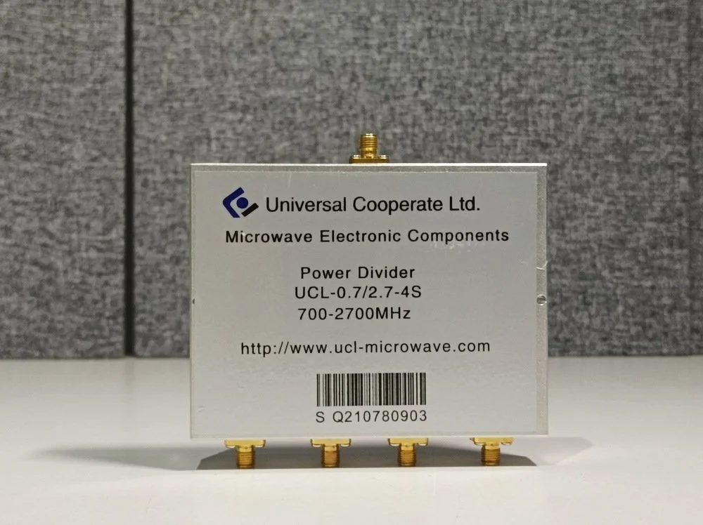 Universal, UCL-0.7/2.7-4S,  4-way Power Divider 700-2700 MHz