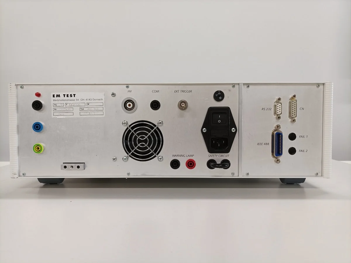 EM Test VCS 500, Surge Tester