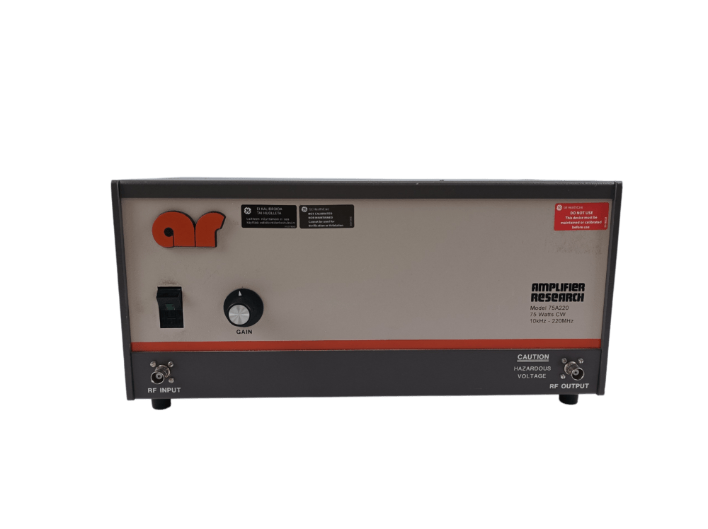Amplifier Research 75A220 RF amplifier 10 kHz – 220 MHz, 75W #