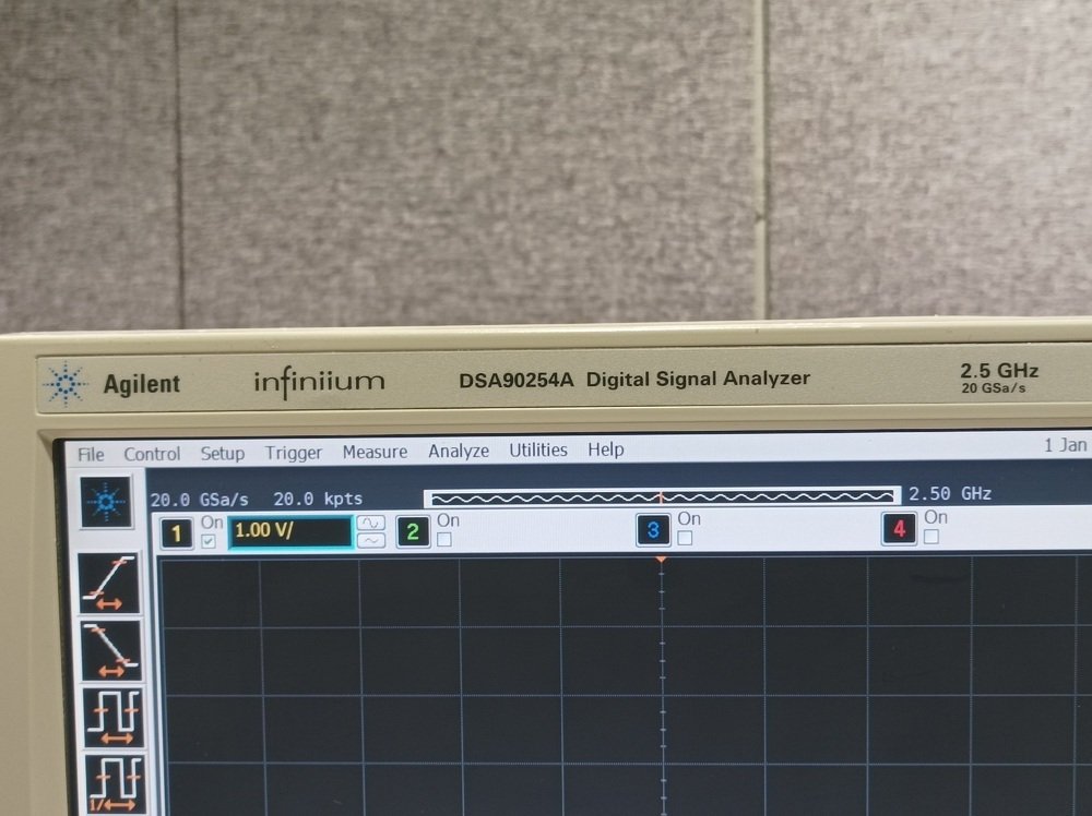 Agilent DSA90254A, Digital Signal Analyzer, 2.5 GHz, 20 GSa/s, OPT: 009, DSA #