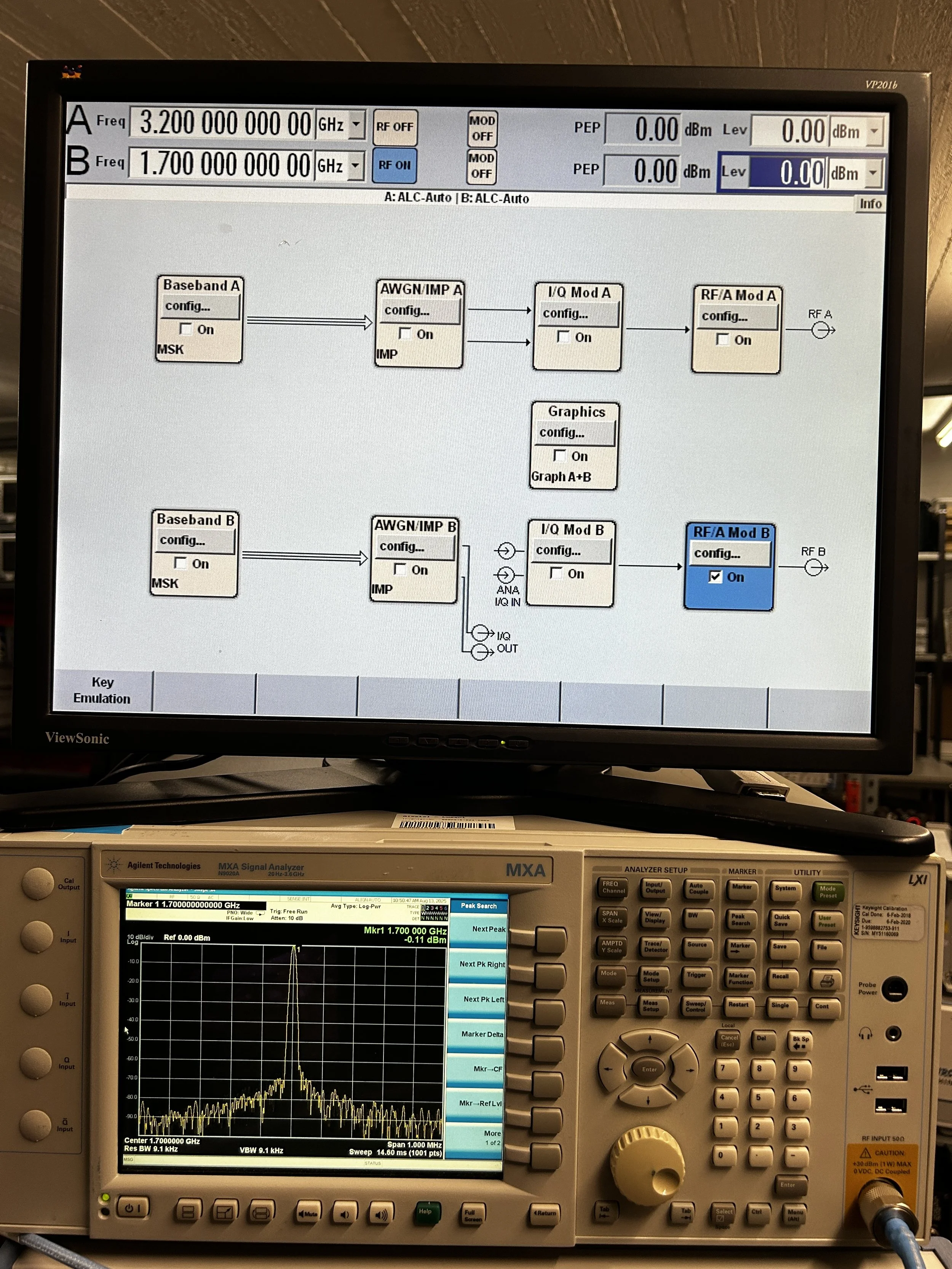 Rohde & Schwarz SMATE200A, Vector Signal Generator, 100kHz-6GHz, with many options #