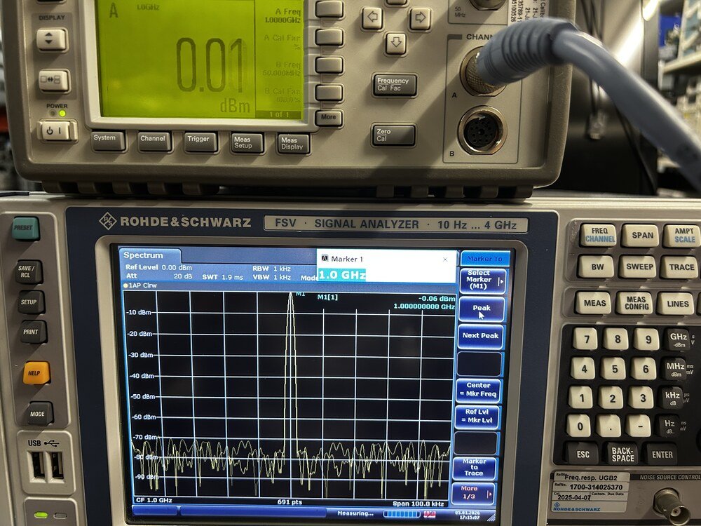 Rohde & Schwarz FSV4, Signal Analyzer, 10 Hz-4 GHz, OPT: B25, B29, K10, K72 #