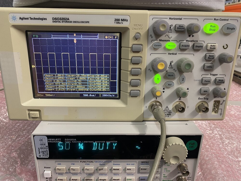 Agilent DSO3202A Digital Storage Oscilloscope, 200MHz, 1GSa/s #