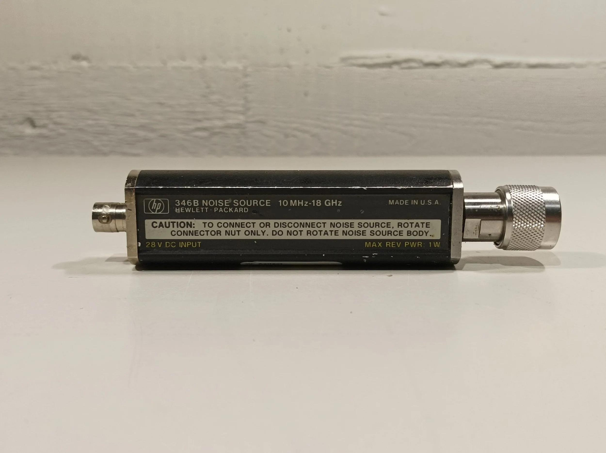 HEWLETT PACKARD 346B, Noise Source, 10 MHz-18 GHz, N (f) #