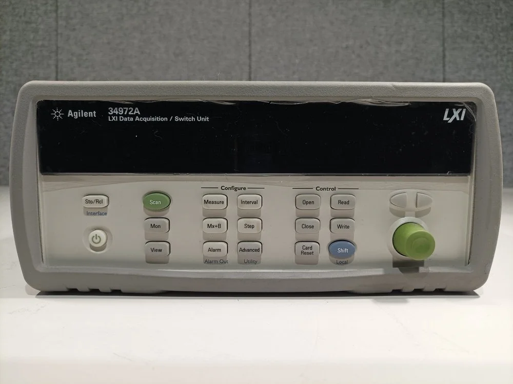 Agilent 34972A, LXI Data Acquisition/Switch Unit