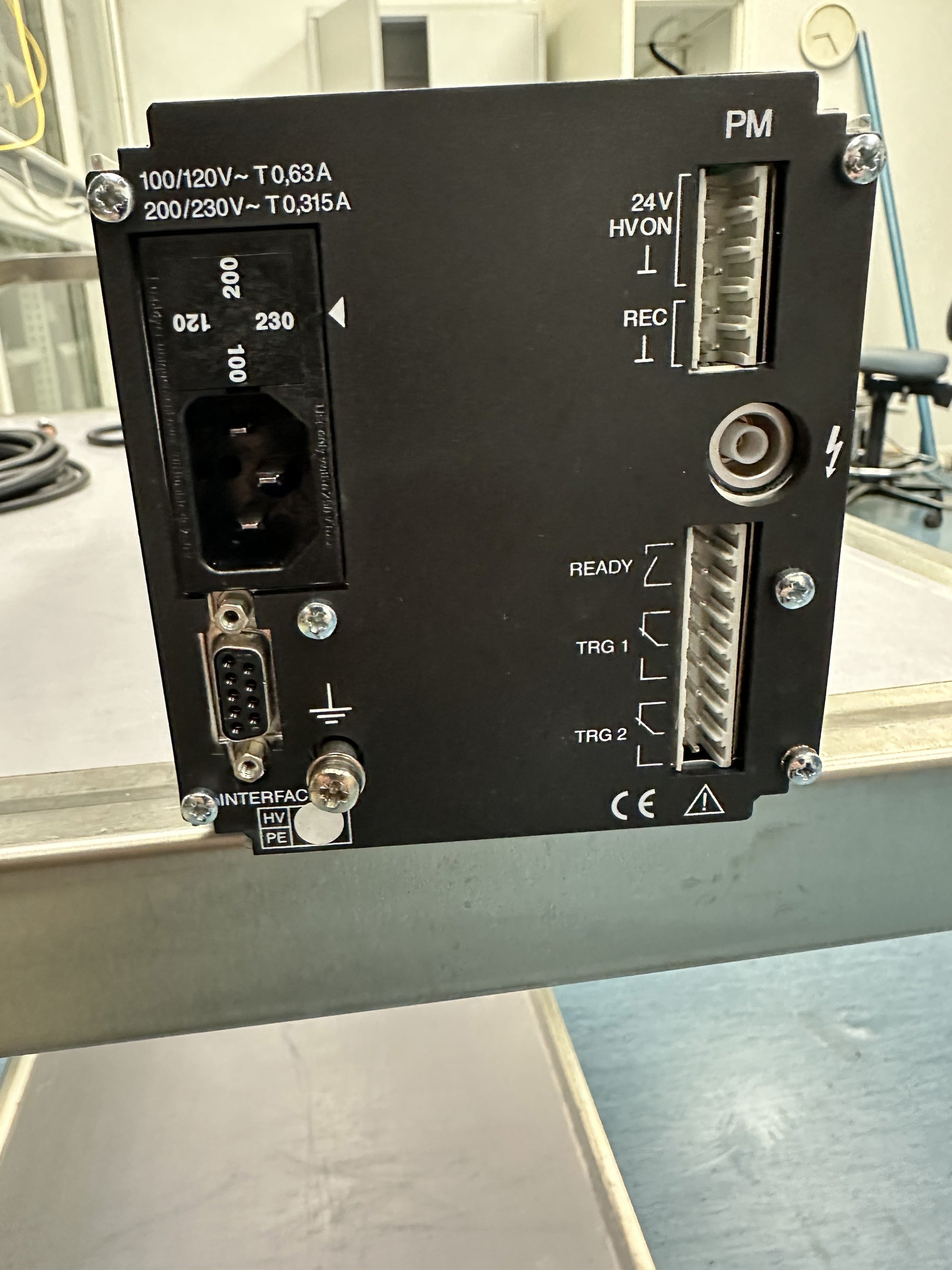 Leybold Penningvac PM 31, Vacuum Gauge Display Unit *