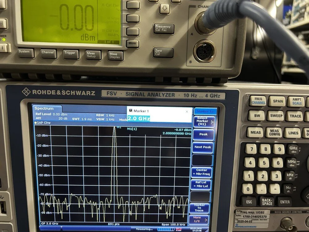Rohde & Schwarz FSV4, Signal Analyzer, 10 Hz-4 GHz, OPT: B25, B29, K10, K72 #