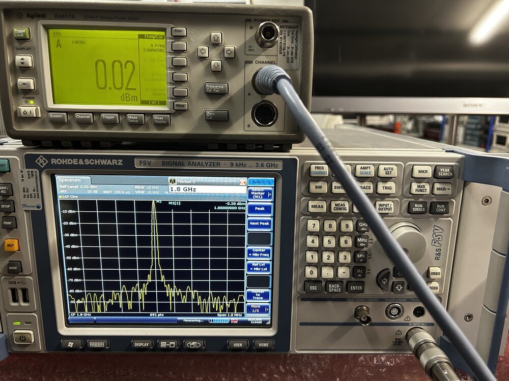 Rohde & Schwarz FSV3, Signal Analyzer, 10 Hz-3.6 GHz, OPT: B25, K10, K72 #