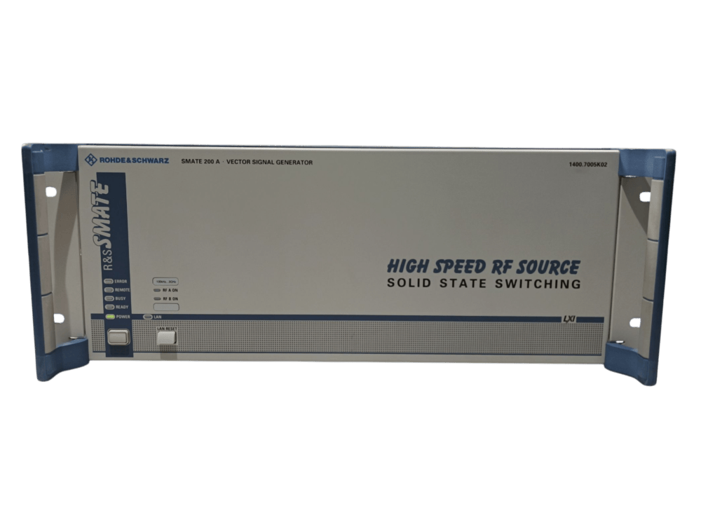 Rohde & Schwarz SMATE200A, Vector Signal Generator, 100kHz-6GHz, loaded with options 101540#