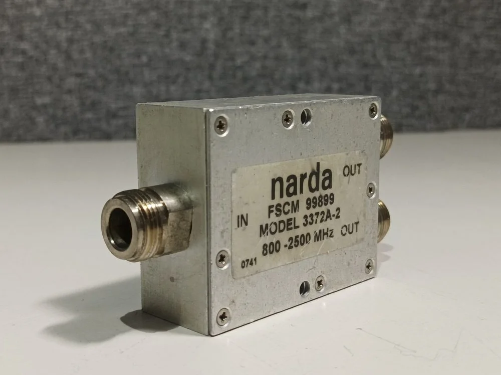Narda 3372A-2, 2-Way Power Divider, 800 - 2500 MHz, Set of 38 PCS #