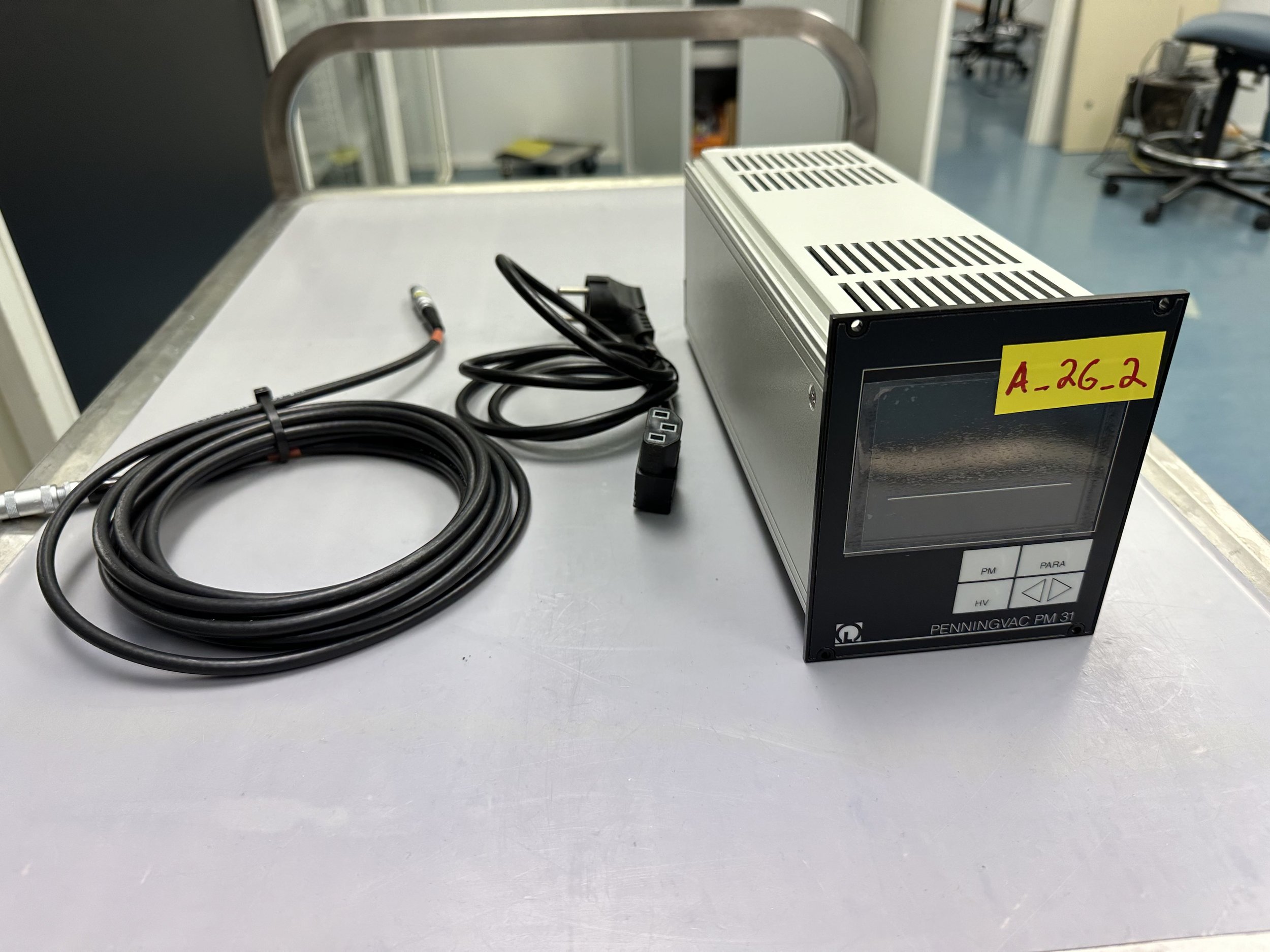 Leybold Penningvac PM 31, Vacuum Gauge Display Unit *