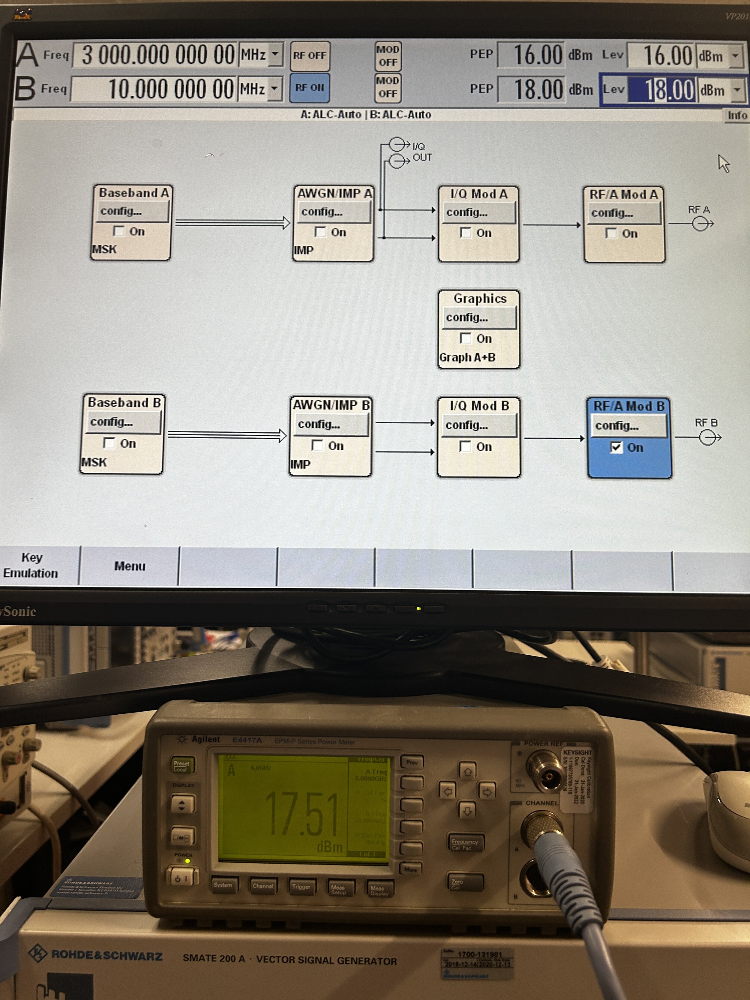 Rohde & Schwarz SMATE200A, Vector Signal Generator, 100kHz-6GHz, with many options #