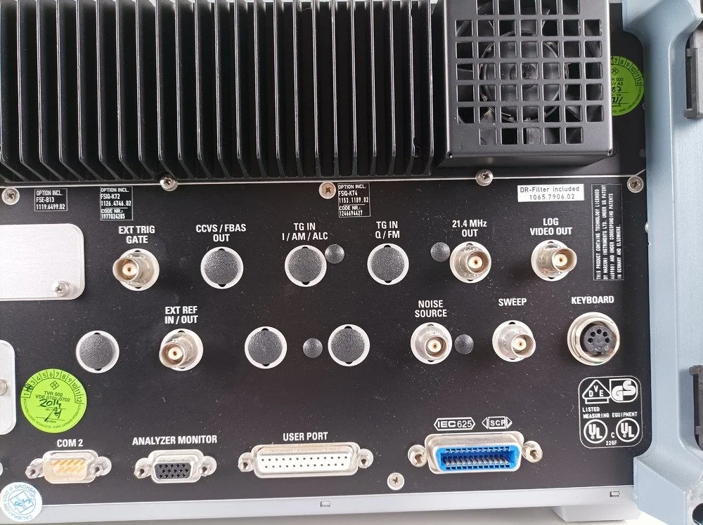 Rohde & Schwarz FSIQ 7, Signal Analyzer, 20Hz-7GHz #