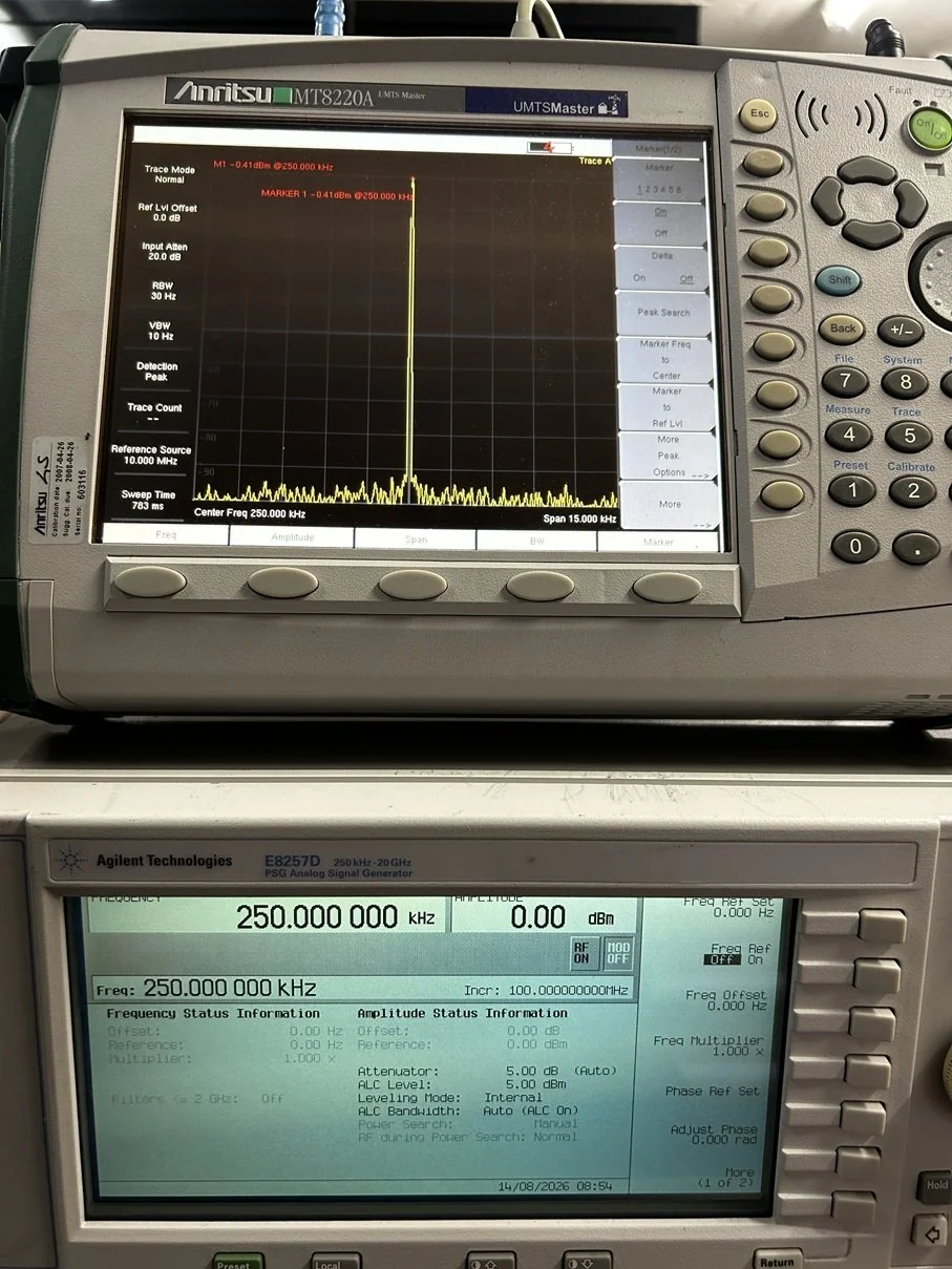Anritsu MT8220A UMTS Master, Handheld Node B Analyzer #