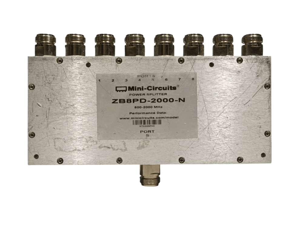 Mini-Circuits ZB8PD-2000-N, Power Splitter 800-2000 MHz #