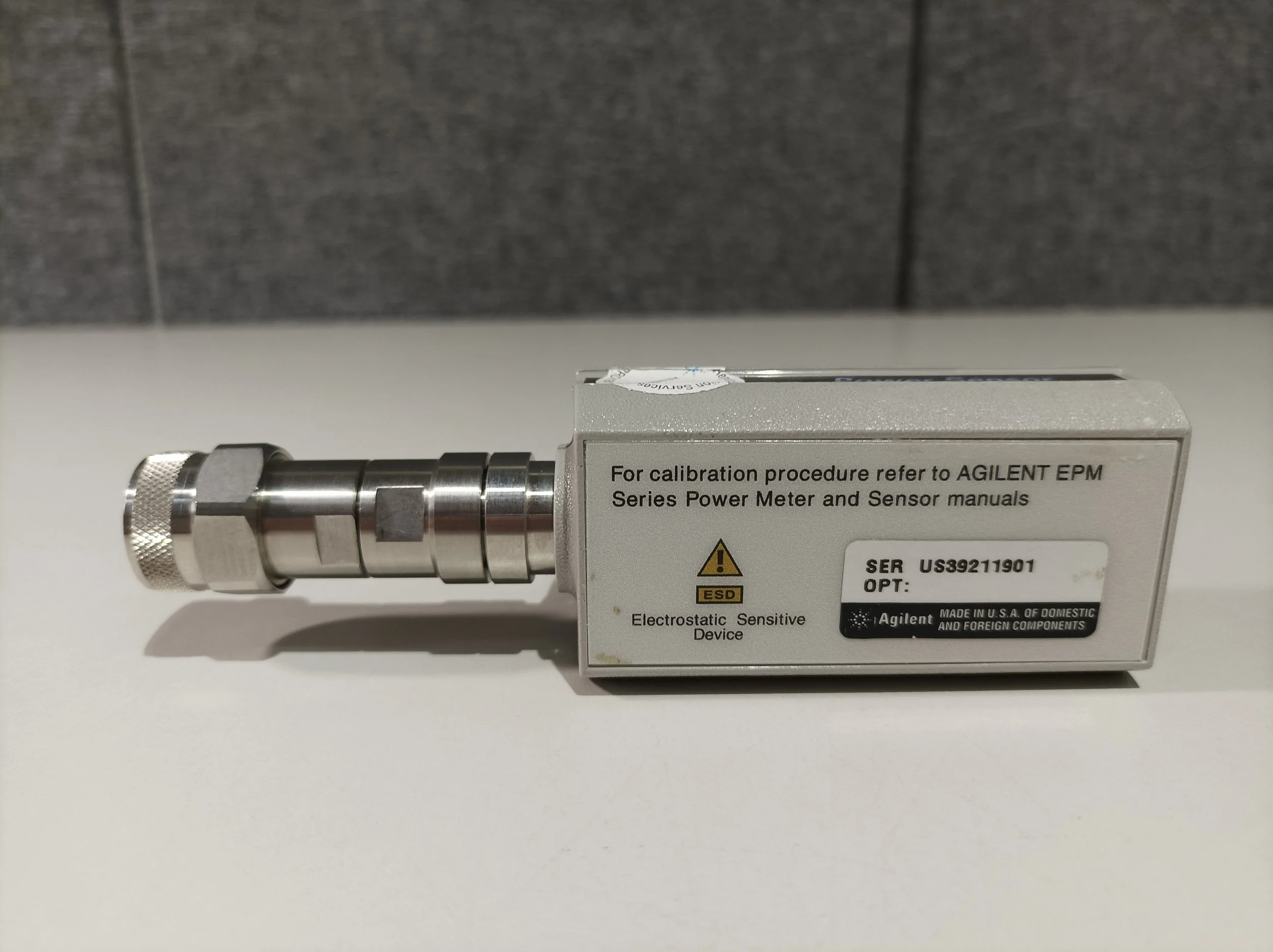 Agilent E9301A, Average Power Sensor, 10 MHz - 6 GHz, 20 dBm, N