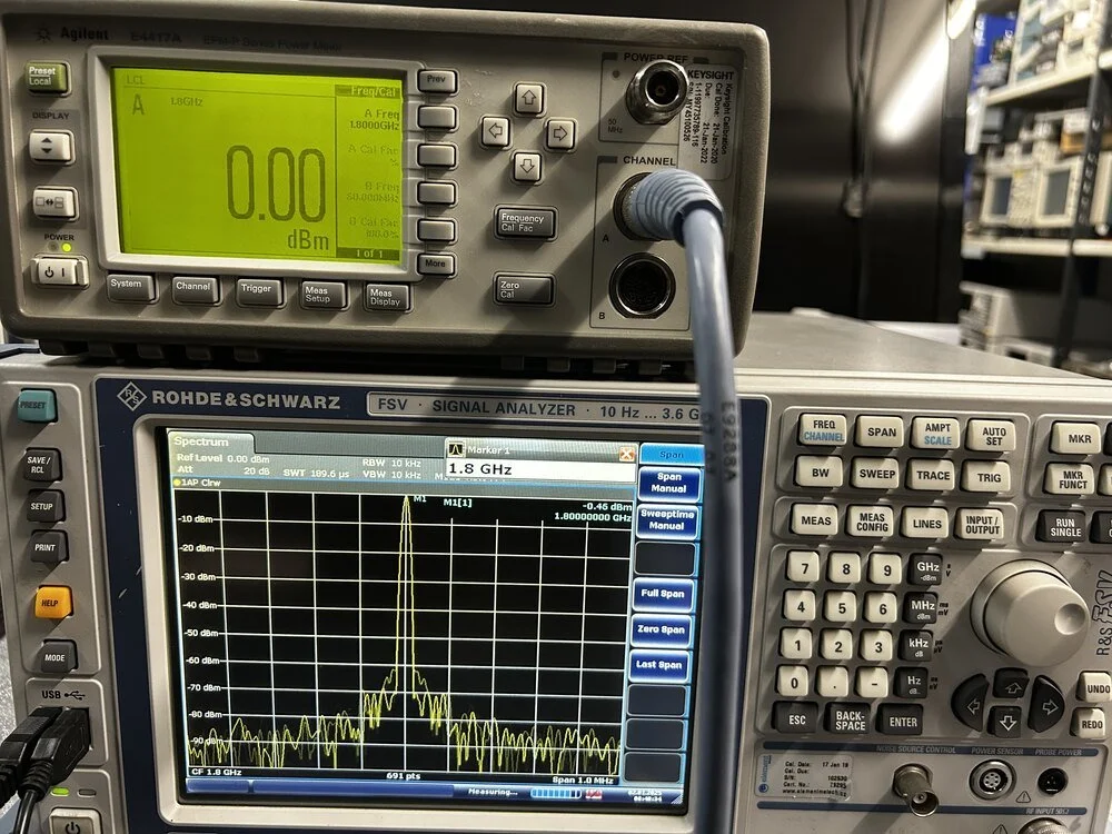 Rohde & Schwarz FSV3, Signal Analyzer, 10 Hz-3.6 GHz, OPT: B25, B29, K10, K72 #