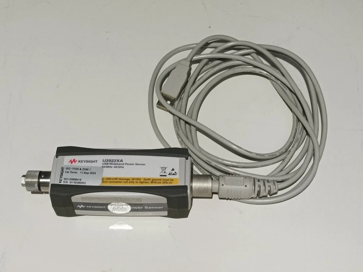 Keysight U2022XA, USB Peak Power Sensor, 50 MHz - 40 GHz #
