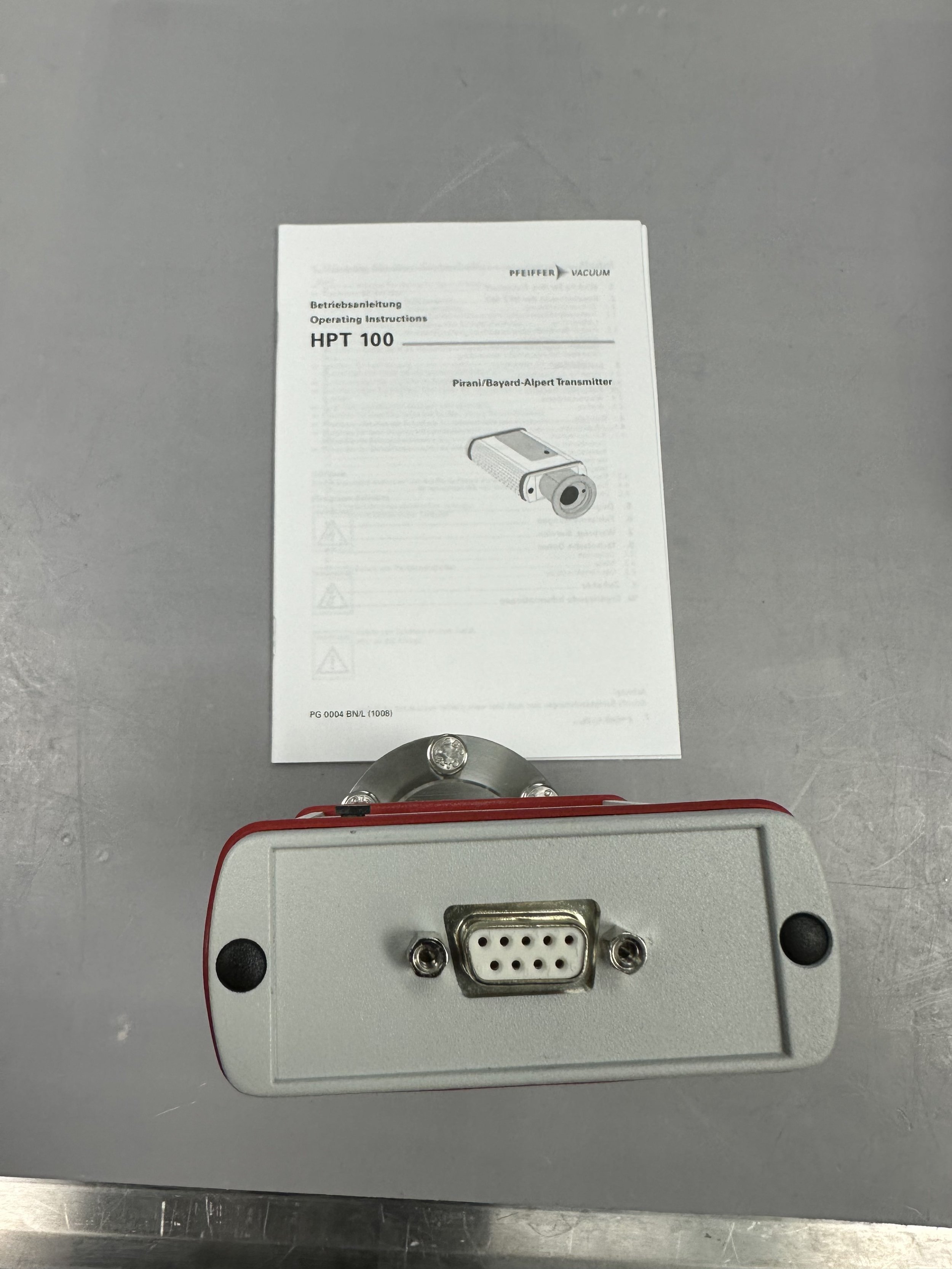 PFEIFFER HPT100 PT R34 130, Vacuum Sensor *