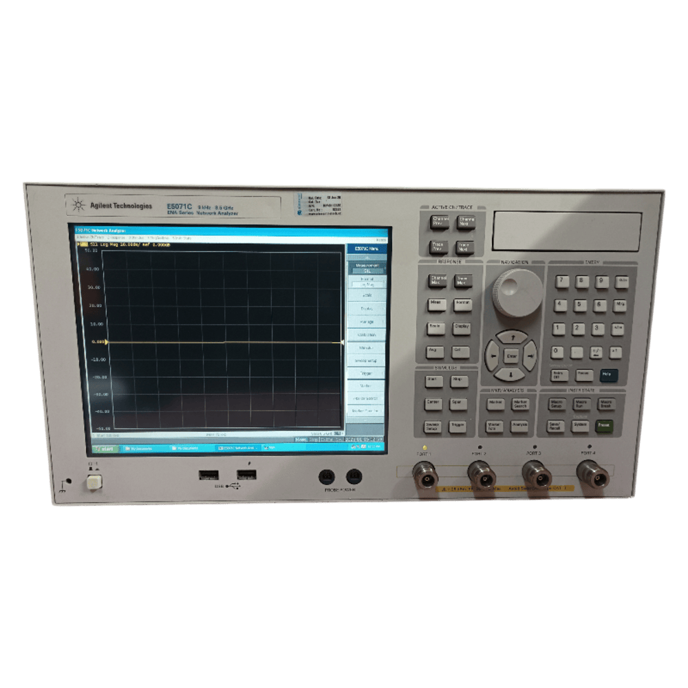 Agilent E5071C, 4-Port ENA Series Network Analyzer, 9kHz – 8,5GHz, 019, 480, UNQ. MY46112130 #