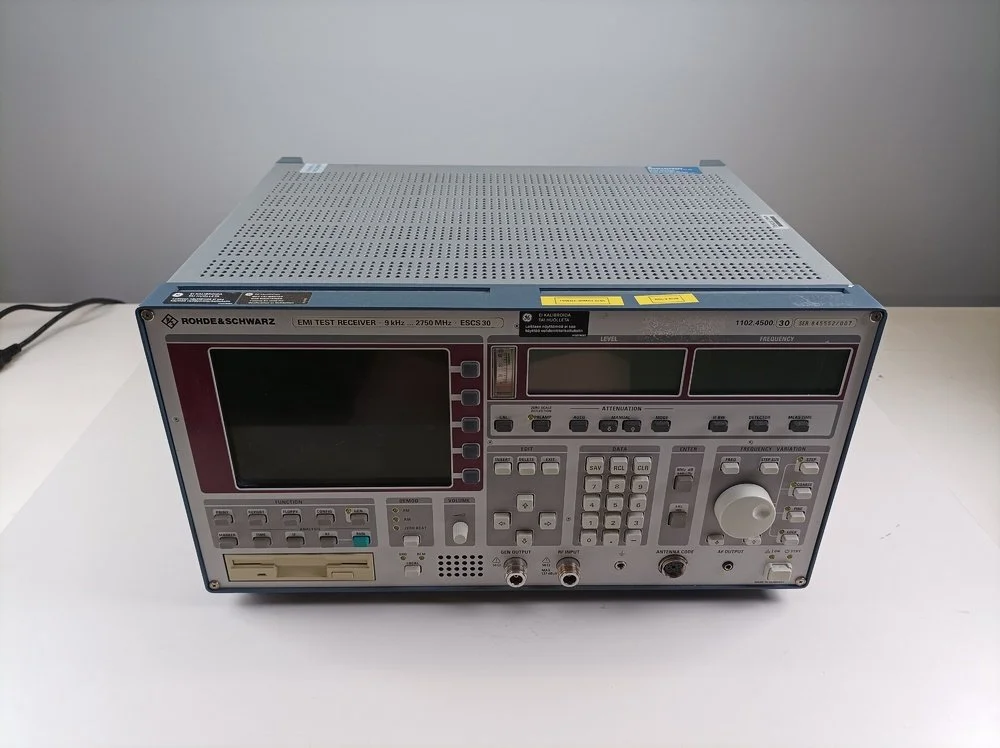 Rohde & Schwarz ESCS 30, EMI Test receiver 9kHZ-2750MHz #