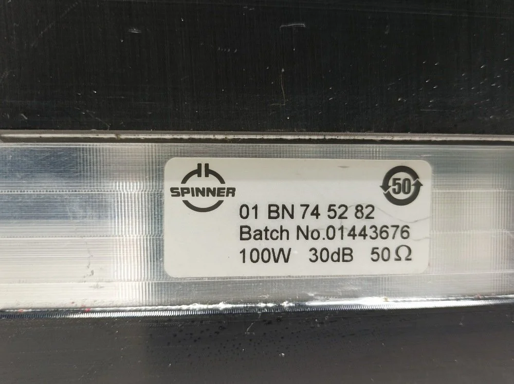 Spinner BN 745282, Attenuator, 100 W, 30 dB, 50 Ohm #