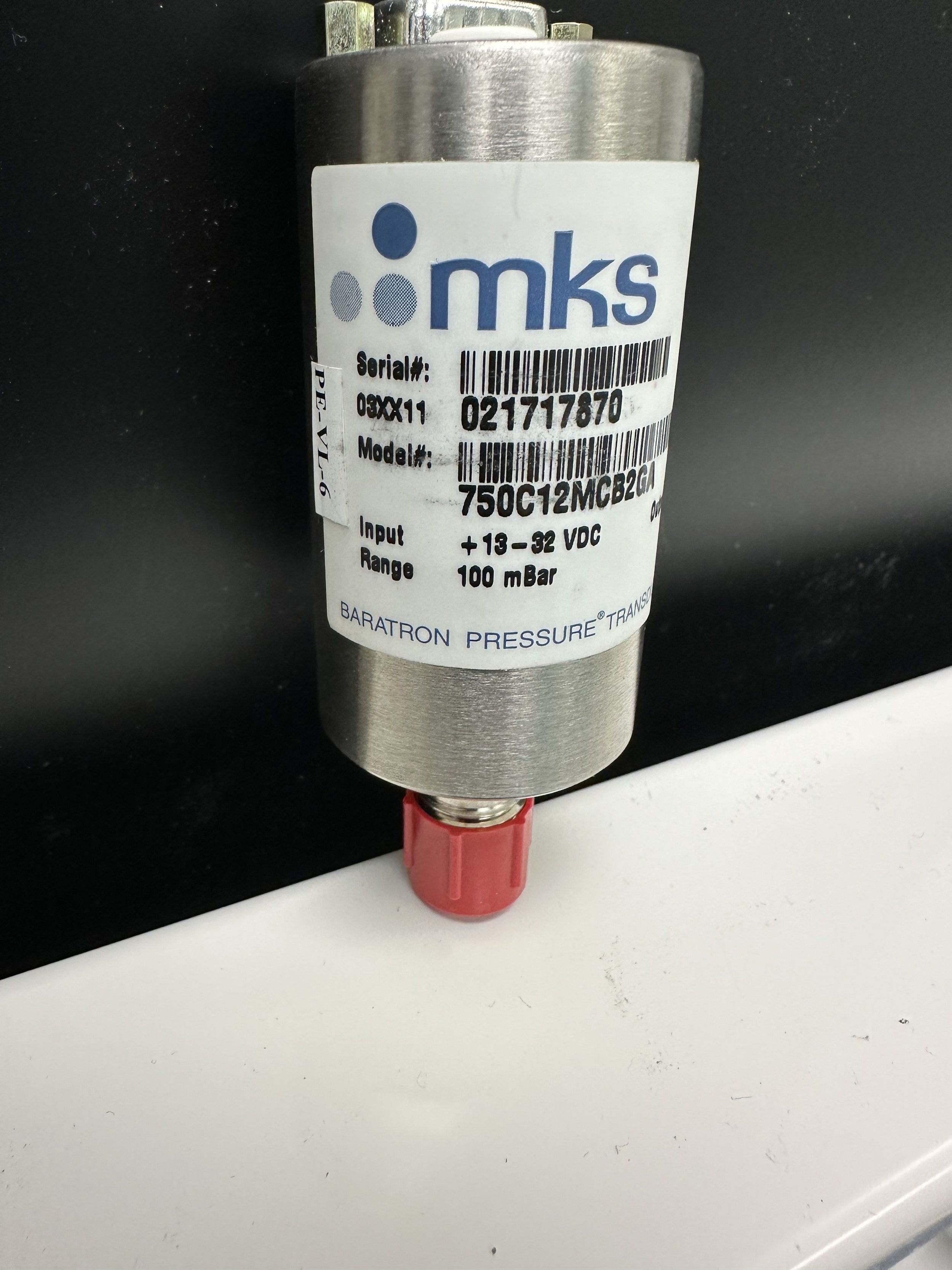 MKS 750C12MCB2GA, Vacuum Sensor *