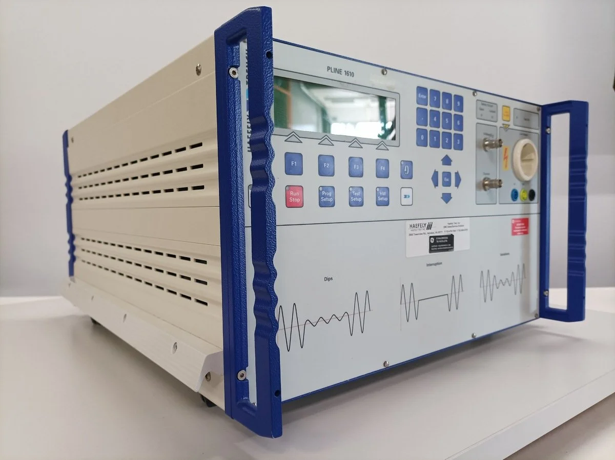 Haefely PLINE1610, Voltage/interruption tester #