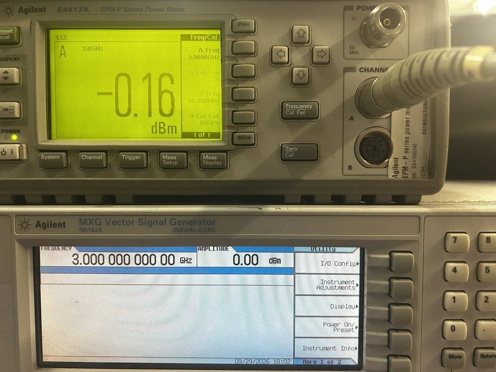 Agilent N5182A, MXG Vector Signal Generator, 250kHz -6GHz #