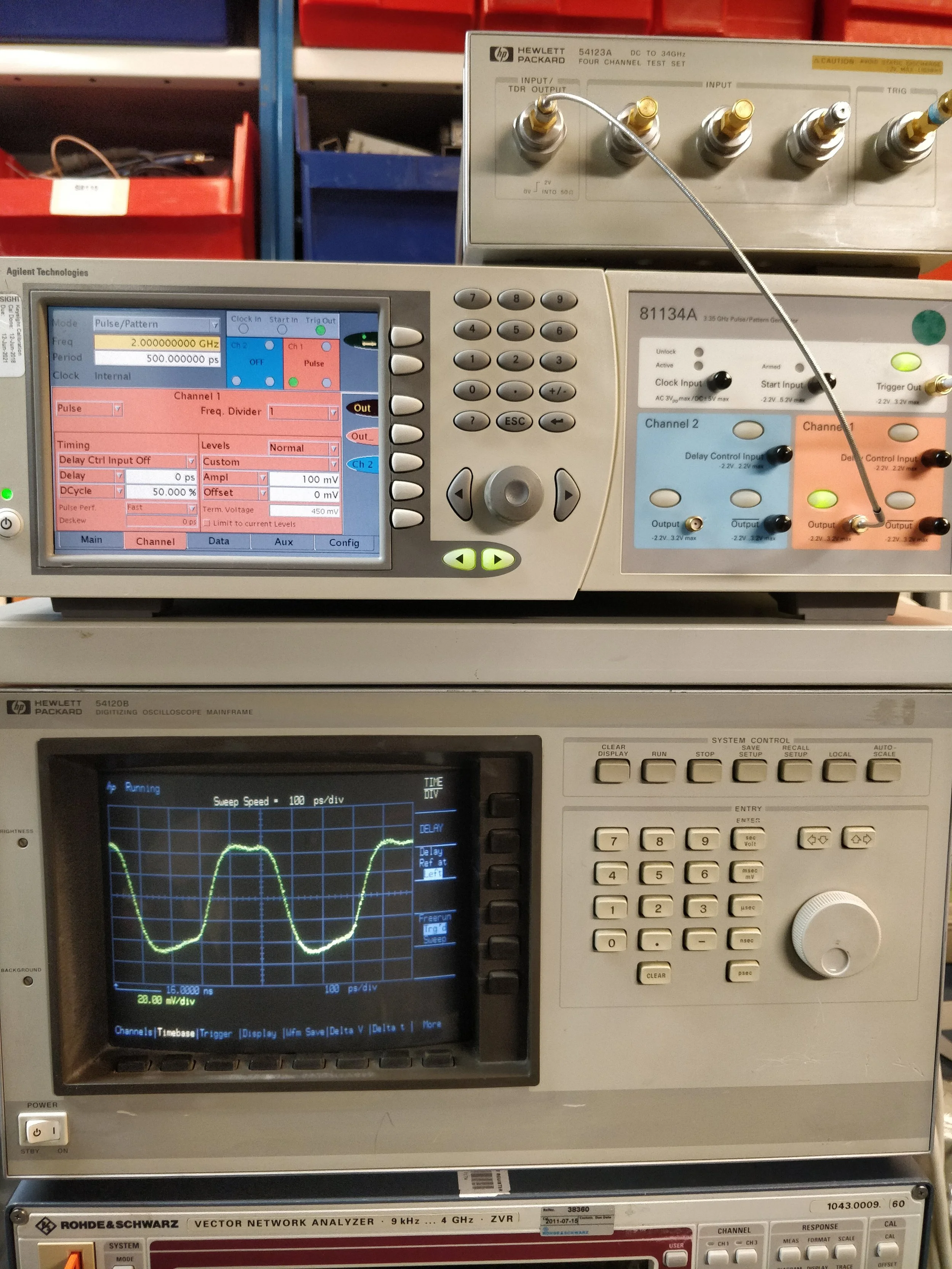 Agilent 81134A, Pulse Generator 3,35 GHz