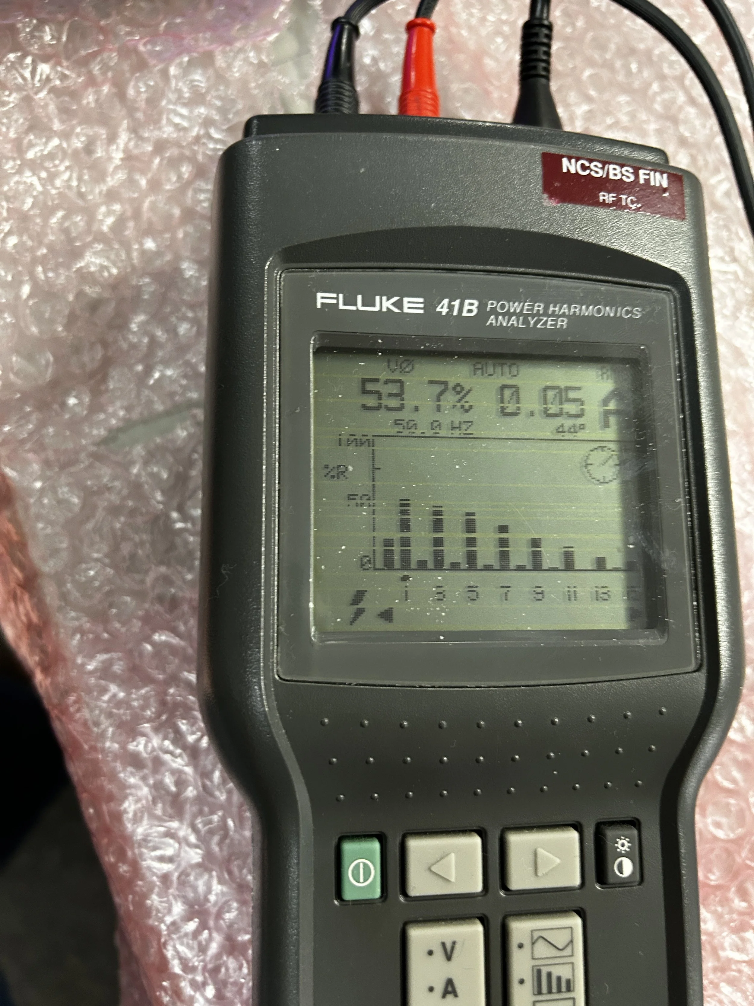 Fluke 41B, Power Harmonics Analyzer #