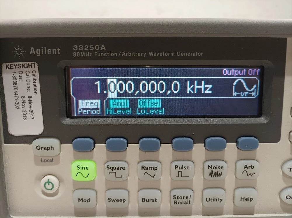 Agilent 33250A, Function/Arbitrary Waveform Generator #