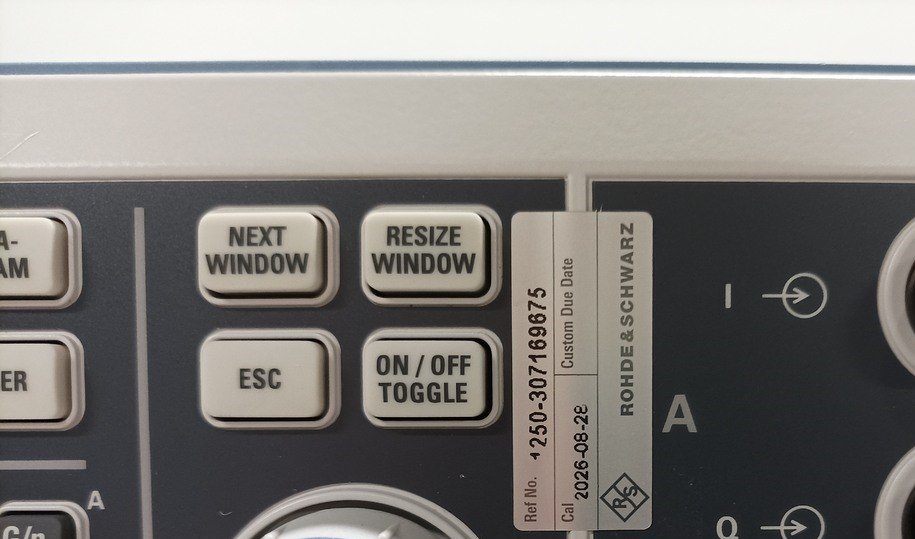 Rohde & Schwarz SMW200A, Vector Signal Generator, 2x6GHz OEM CAL 08/2026 #